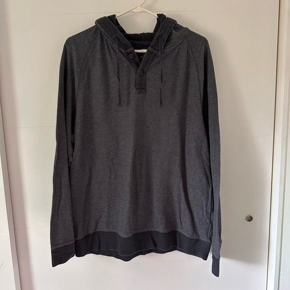 Old Navy Men’s Grey Hoodie Sweatshirt Size L - Picture 1 of 6